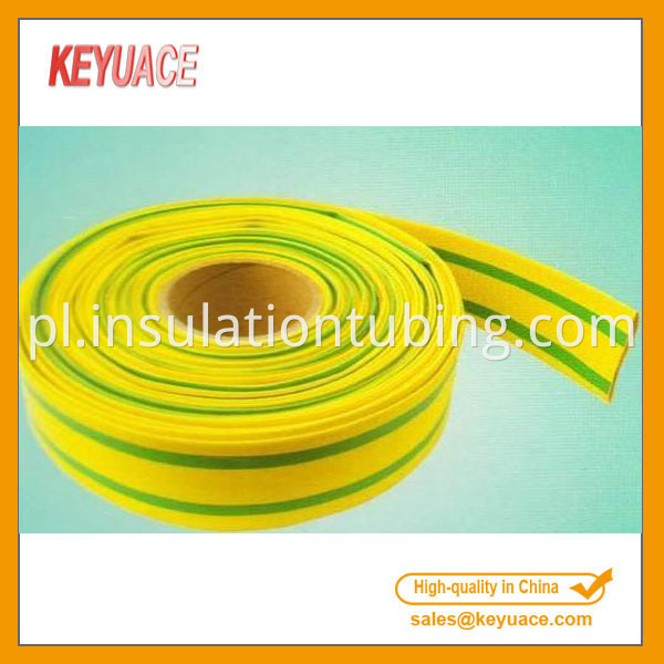 Yellow Green Pe Heat Shrink Tubing